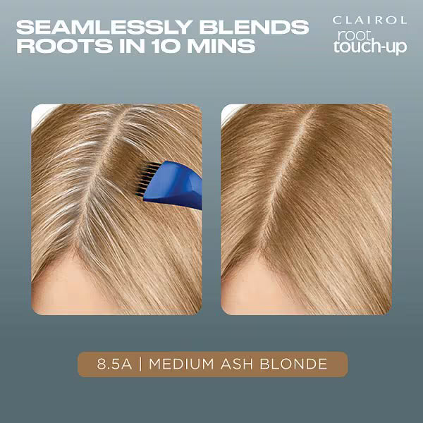 Clairol Root Touch Up Dye 8.5A Medium Ash Blonde - British product