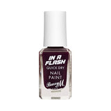 Barry M In A Flash Quick Dry Nail Paint Power Purple