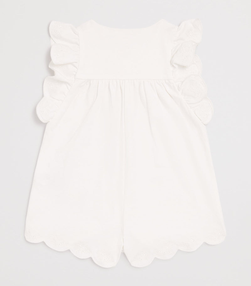 Chloé Kids embroidered playsuit 6-36 months - British product