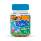 Vitabiotics Wellkid Peppa Pig Omega 3 Orange Flavour Soft Jellies 30 Pack