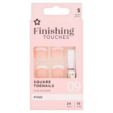 Superdrug Finishing Touches Fake Toe Nails Nude