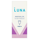 Superdrug Luna Menstrual Cup Medium Silicone Reusable