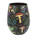 Something Different Dark Forest Printed Stemless Wine Glass 12cm