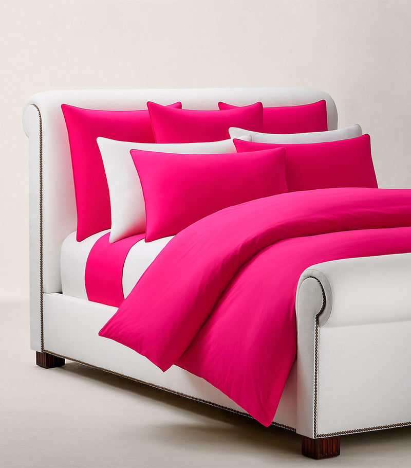 Ralph Lauren Cotton Polo Player pillowcase 65cm x 65cm, imported from the UK