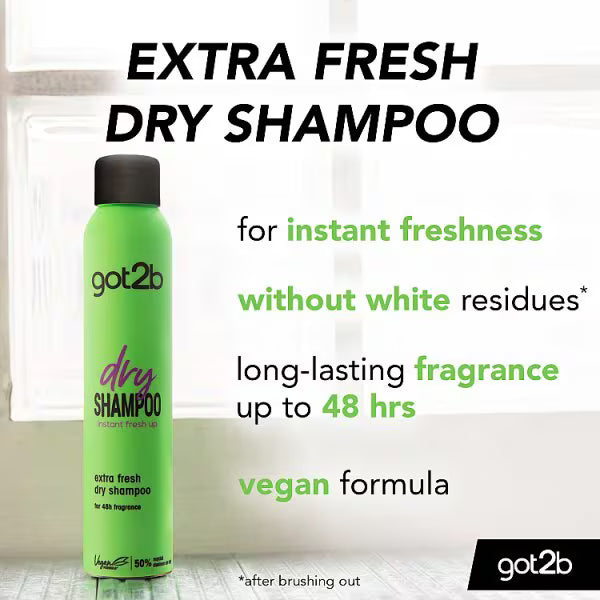got2b Fresh It Up Extra Fresh Dry Shampoo 200ml, UK version