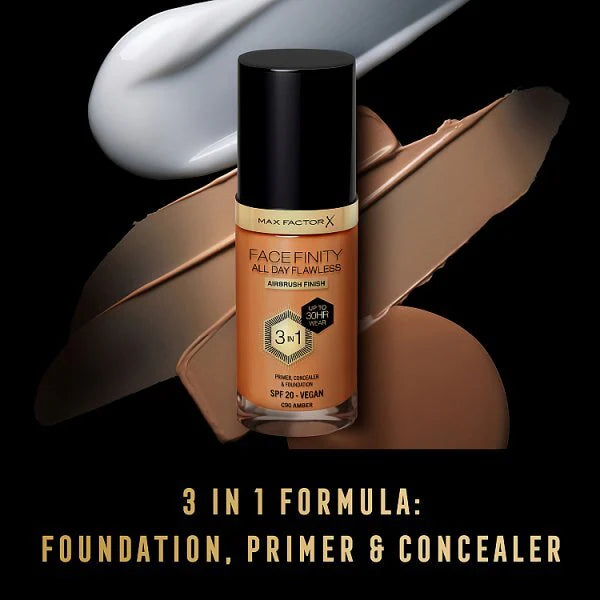 Max Factor Facefinity Foundation Amber, imported from the UK