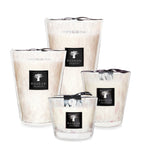 Baobab Collection White Pearls candle 16cm - British product