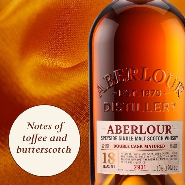 Aberlour 18 Year Old Speyside Single Malt Scotch Whisky 50cl - McGrocer