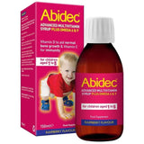 Abidec Advanced Raspberry Multivitamin Syrup 150ml - McGrocer