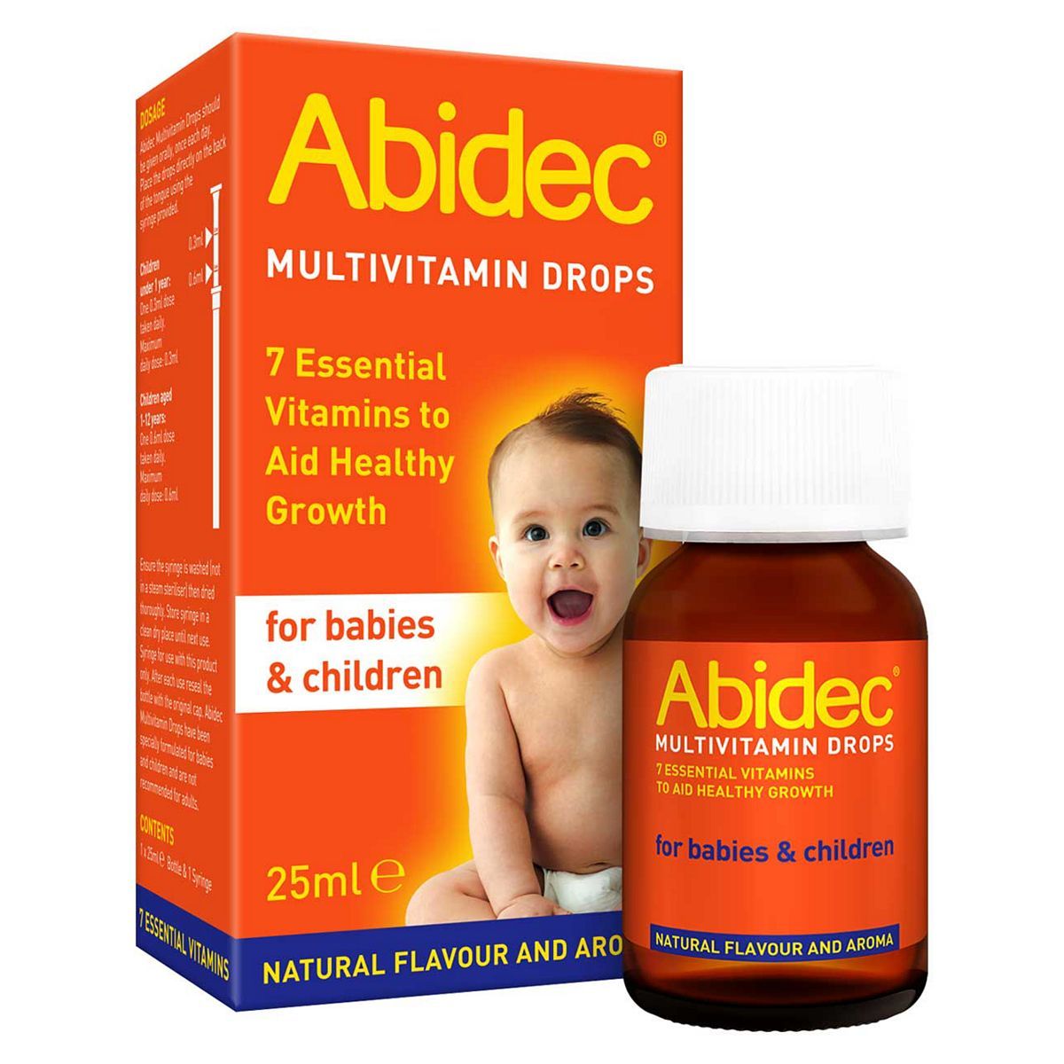 Abidec Multivitamin Drops for Babies & Children - 25ml - McGrocer