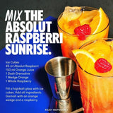 Absolut Raspberri Raspberry Flavoured Swedish Vodka 70cl - McGrocer