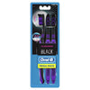 Oral-B manual toothbrush black medium 3 pack imported from the UK