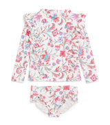 Louise Misha Floral Yanika Tankini and Shorts Set Children's Swimwear Set (3-10 Years)