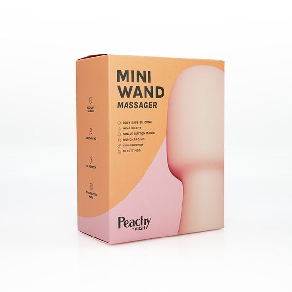 Vush - Peachy Mini Wand Massager GOODS Superdrug