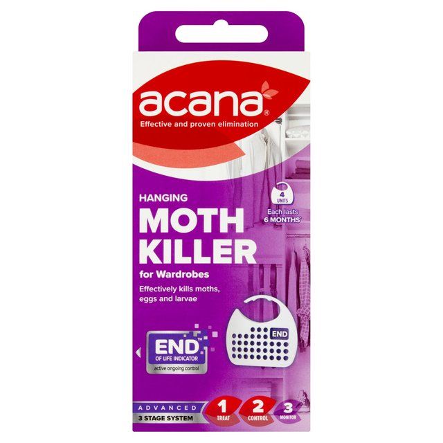 Acana Hanging Moth Killer Lavender 4 per pack - McGrocer