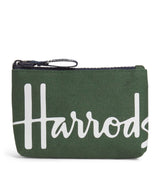Harrods Cotton Logo Coin Purse