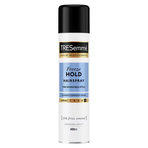 Tresemme Freeze Hold hairspray 400ml (British brand)
