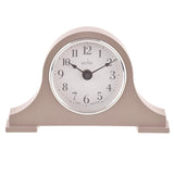Acctim Harston Analogue Mantel Clock - Taupe - McGrocer