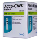 Accu-Chek® Instant Blood Glucose Test Strips - 50 Strips - McGrocer