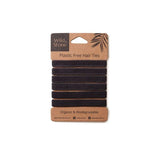 Wild & Stone | Plastic Free Hair Ties - 6 Pack - MultiColour GOODS Superdrug Black