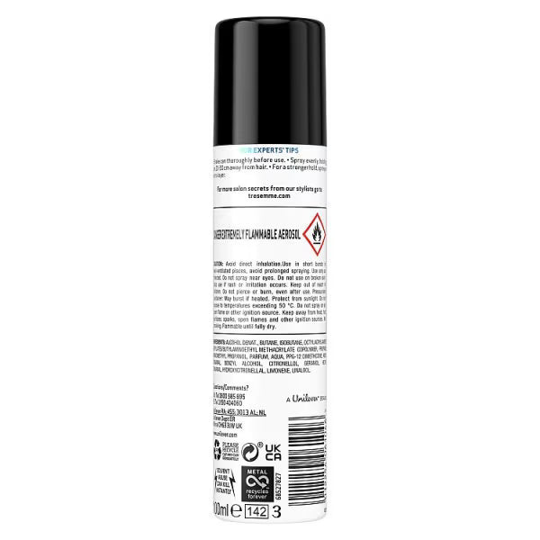 Tresemme Freeze Hold Hairspray 100ml bottle (British brand)