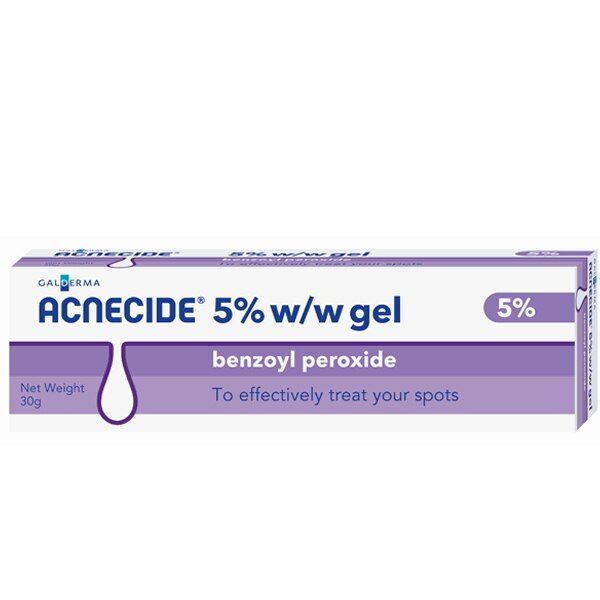 Acnecide Gel Spot Treatment Benzoyl Peroxide 30g - McGrocer
