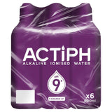 ACTIPH Alkaline Ionised Water 6 x 600ml - McGrocer
