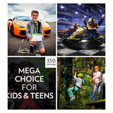 Activity Superstore Mega Choice Gift Experience Voucher for Kids and Teens - McGrocer