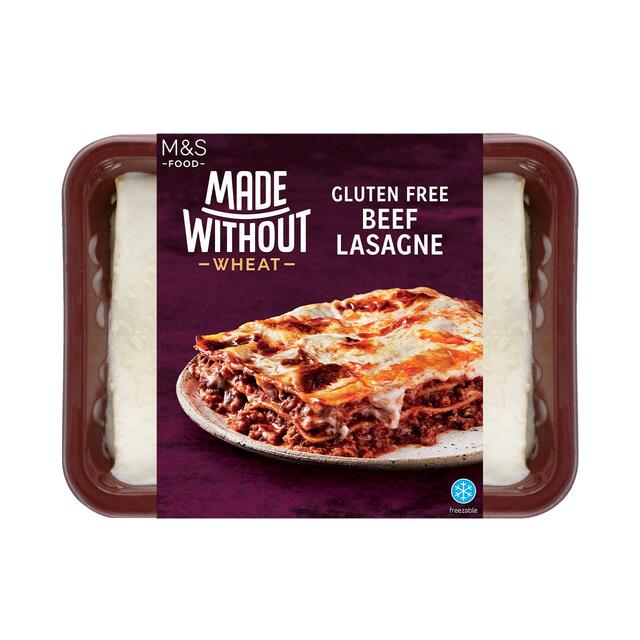 M&S Made Without Wheat Beef Lasagne 400g - McGrocer