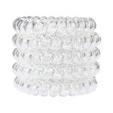 Brushworks Wonder Bobble hair bobbles large clear pack of 5 - British product
