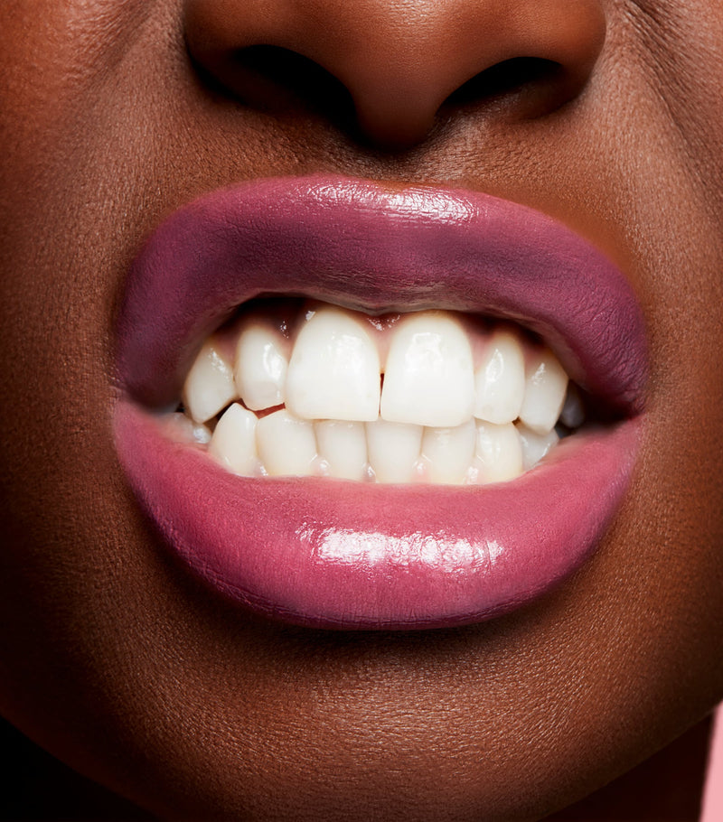 MAC Lustreglass Sheer-Shine Lipstick, imported from the UK