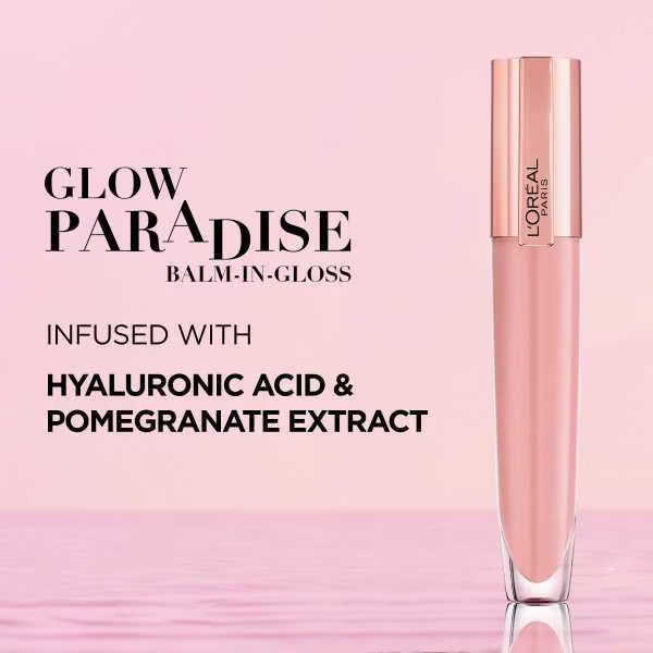 L'Oreal Paris Glow Paradise Balm-In-Gloss 412 Heighten, UK version