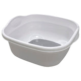 Addis Premium Soft Touch Washing Up Bowl White / Grey - McGrocer