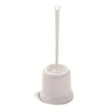 Addis Round Open Toilet Brush Set White - McGrocer