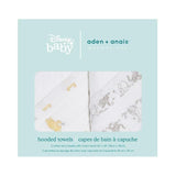 Aden + Anais Hooded Towel Winnie the Pooh 2 per pack - McGrocer