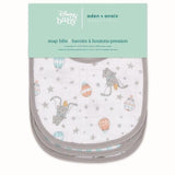 Aden + Anais Muslin Bibs Snap Closure Dumbo 3 per pack - McGrocer