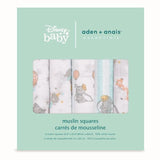 Aden + Anais Muslin Squares Dumbo 5 per pack - McGrocer