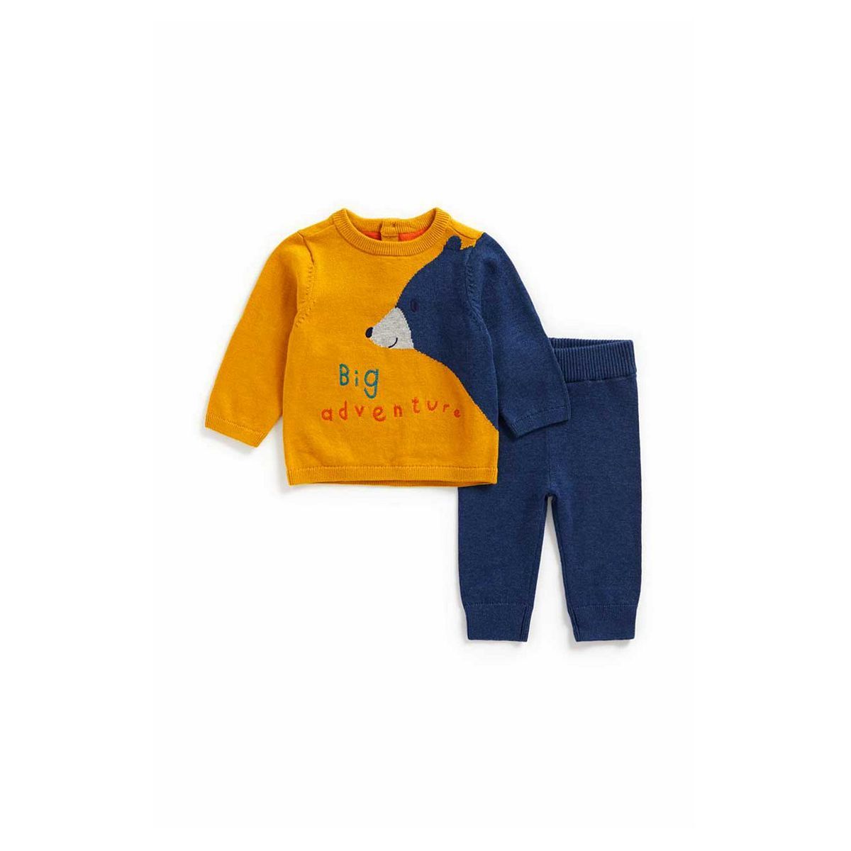 Adventure Bear Knitted Set - McGrocer