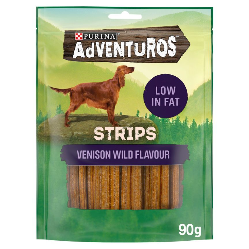 Adventuros Strips Dog Treat Venison Flavour - McGrocer