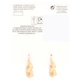 Superdrug Chunky Gold Swirl Hoop Earrings GOODS Superdrug
