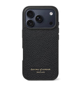 Aspinal Of London Grained Leather iPhone 17 Pro Case Mobile Phone Case