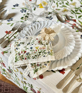 Linen Botanical Wildflower Napkin 50cm x 50cm