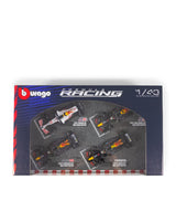 Bburago Red Bull Racing Max Verstappen Champion F1 1:43 Scale Model Car Set