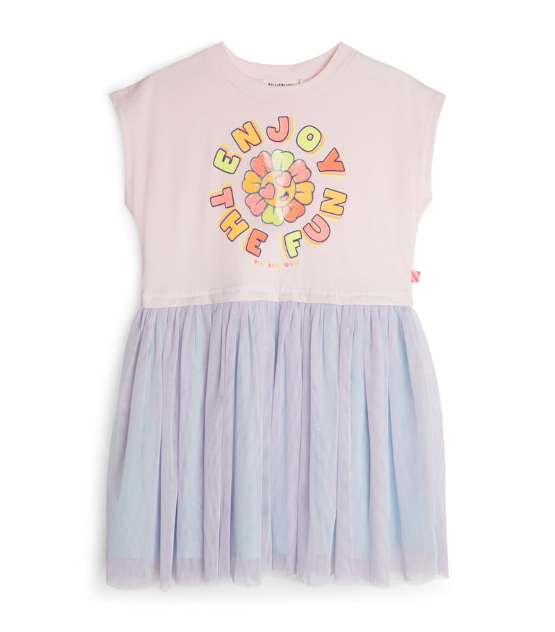 Billieblush printed T-shirt dress for ages 2-12 years - British product