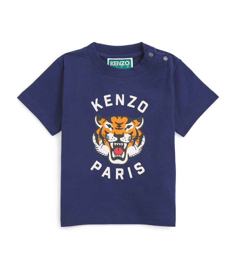 Kenzo Kids Cotton Logo T-Shirt (6 Months - 4 Years)