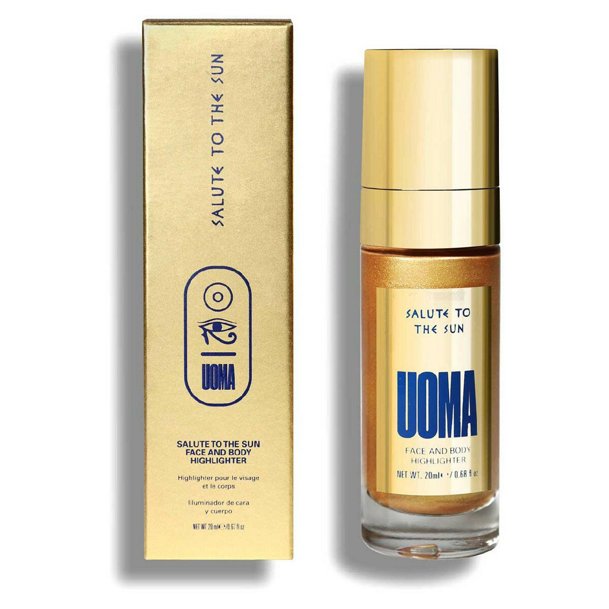 UOMA Beauty Salute to the Sun Highlighter GOODS Boots