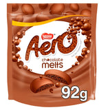 Aero Melts Milk Chocolate Sharing Bag 92g - McGrocer