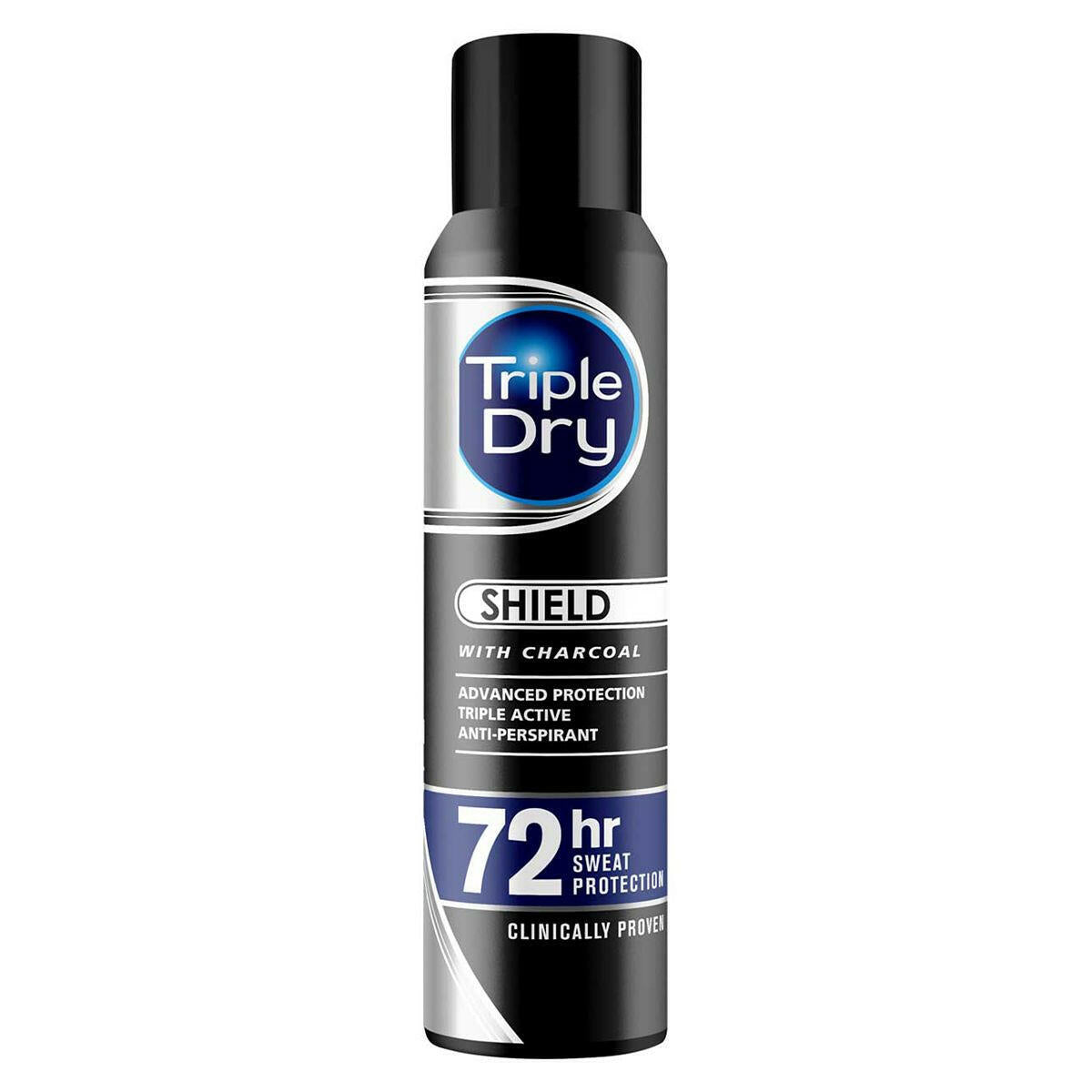 Triple Dry Antiperspirant Charcoal Spray 150ml GOODS Boots