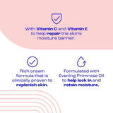 E45 Rich 24H Fast Absorbing Moisturiser Cream for dry skin Pump 400ml - McGrocer