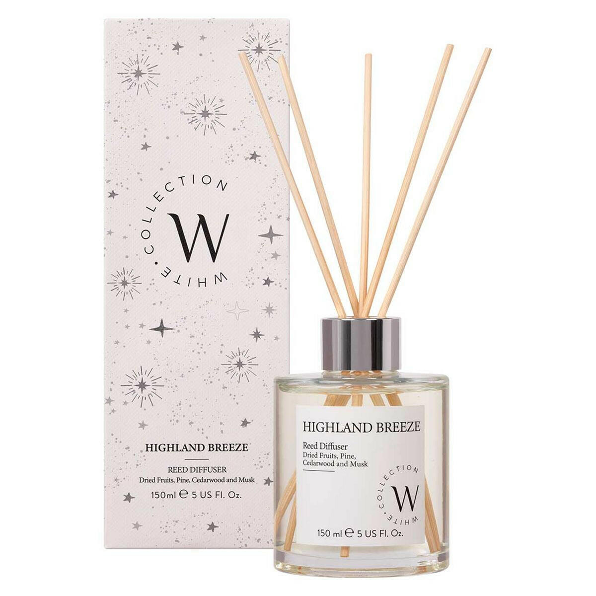 The White Collection Highland Breeze Reed Diffuser 150ml GOODS Boots